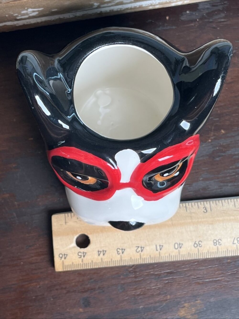 BOSTON TERRIER Succulent Planter Black/White Dog Planter Christmas Projects U52 - Picture 11 of 12
